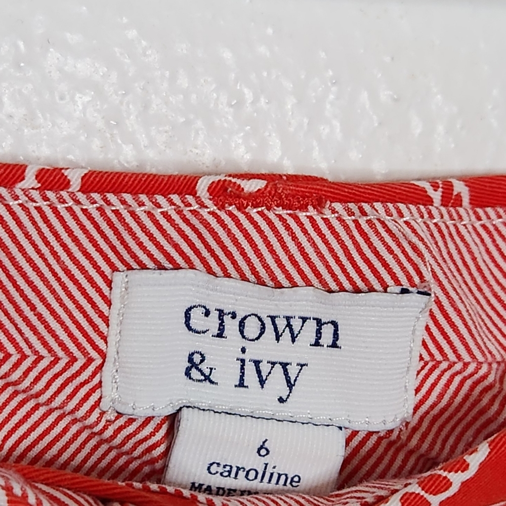 Crown & Ivy "Caroline" Patterned Shorts - Picture 3 of 4